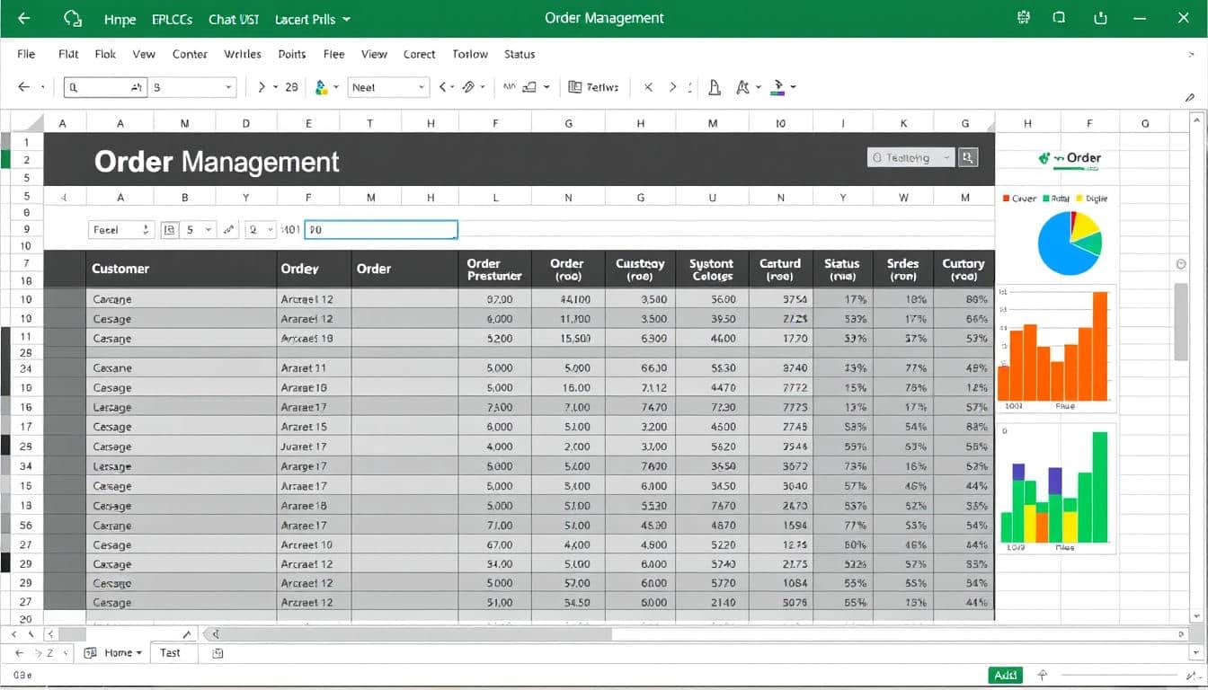 Auftragsverwaltung Excel Vorlage