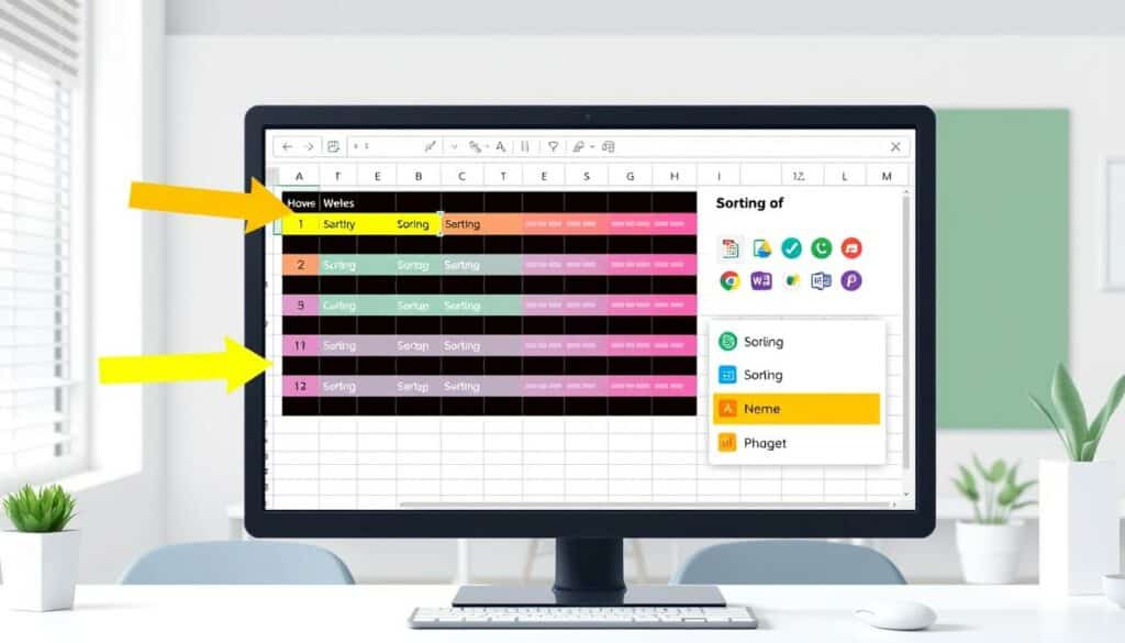 Benutzerdefinierte Sortierung in Excel