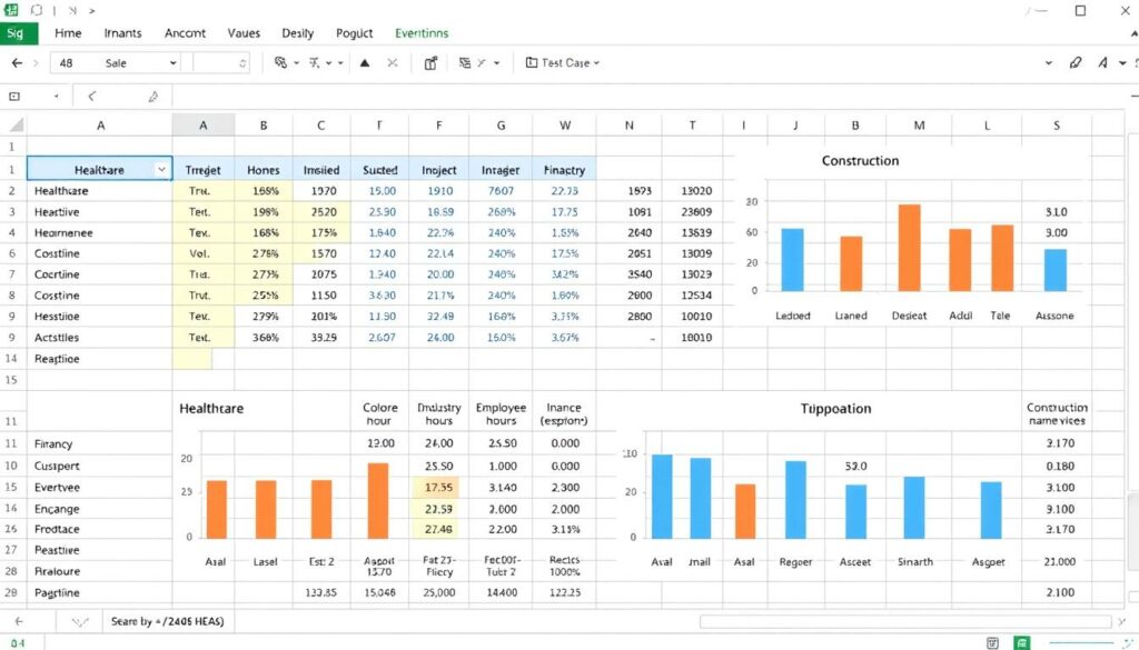 Branchenspezifische Anpassung der Überstunden Excel Vorlage