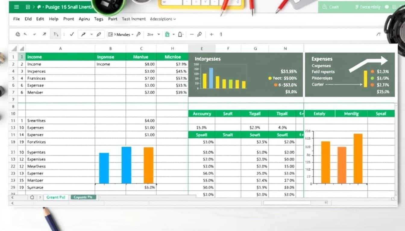 Buchhaltung Kleingewerbe Excel Vorlage