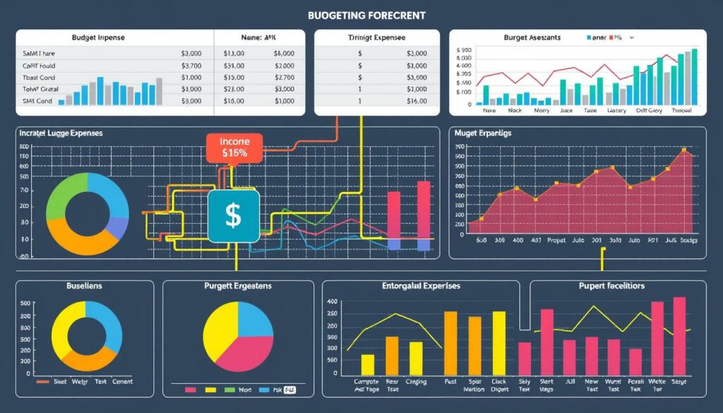 Budgetierung Forecasting Diagramm