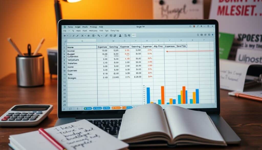 Budgetplanung mit Excel Vorlage