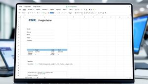 CMR Frachtbrief Excel Vorlage