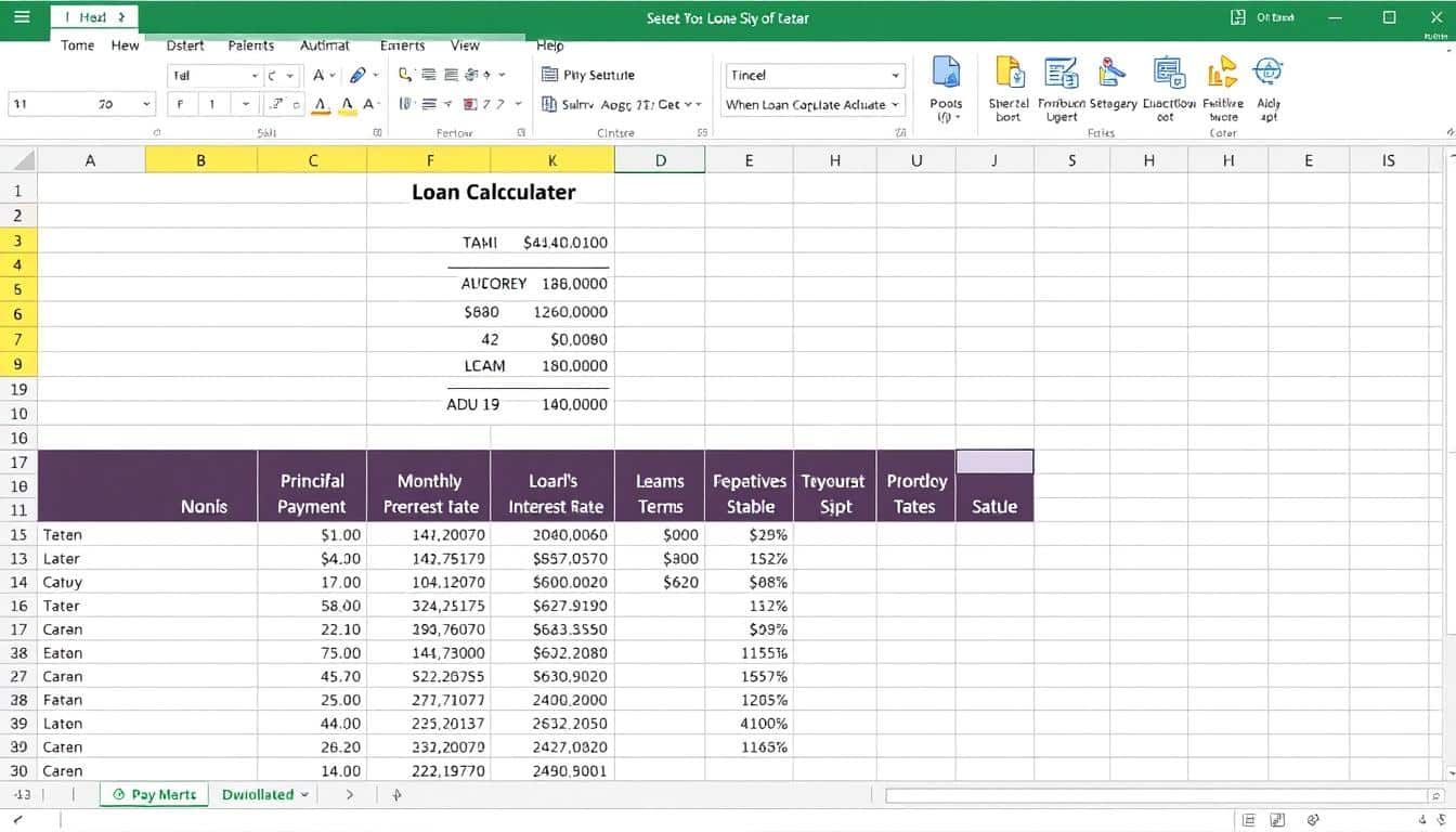 Darlehensrechner Excel Vorlage