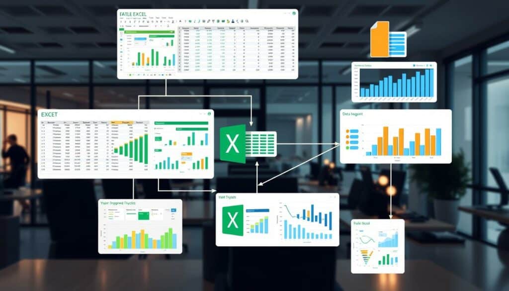 Datenintegration in Excel-Vorlagen