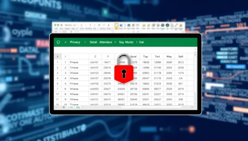 Datenschutz in Excel