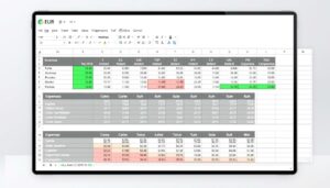 EÜR Excel Vorlage