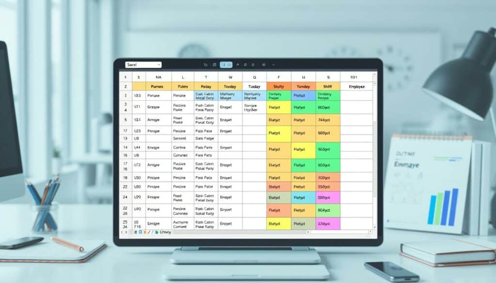 Effiziente Dienstplanung mit Excel