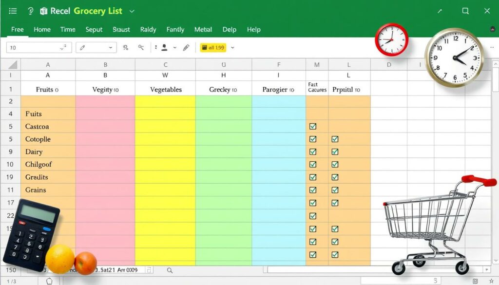 Effiziente Einkaufsliste Excel Vorlage Tricks