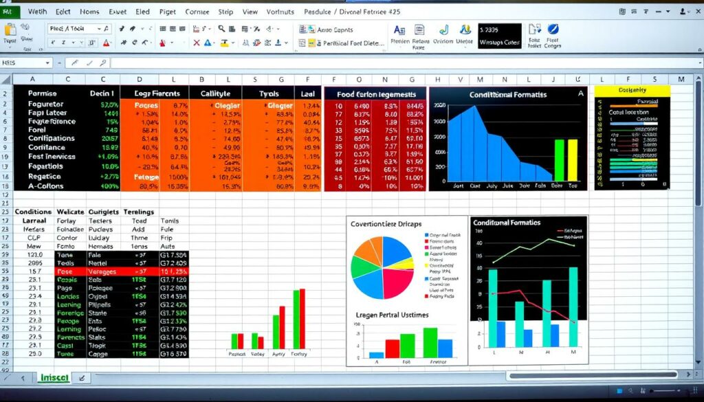 Erweiterte Formatierungen in Excel