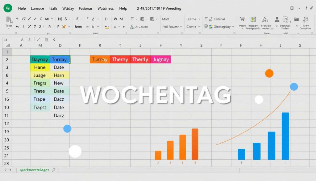 Excel Anwendungen der WOCHENTAG Funktion