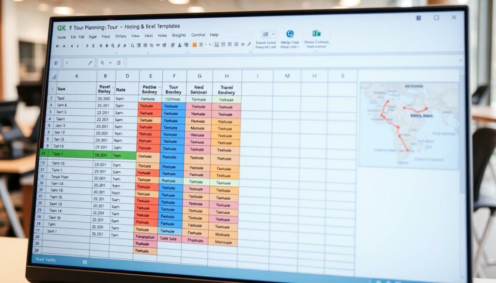 Excel Beispielroute