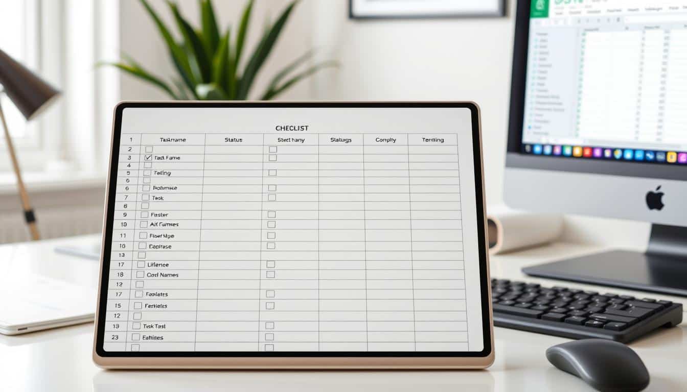 Excel Checkliste Vorlage