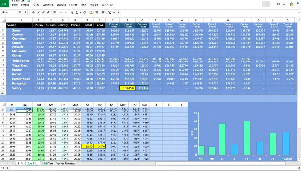 Excel-Datenstruktur