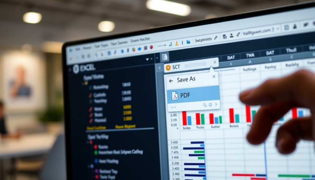 Excel-Dokument speichern als PDF