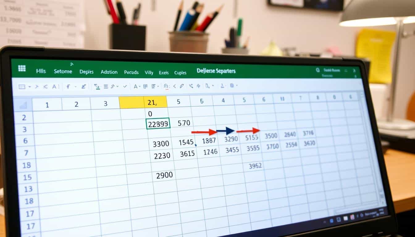 Excel Punkt durch Komma ersetzen