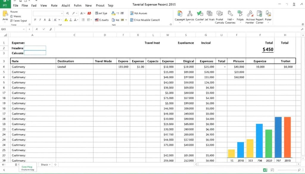 Excel Reisekostenformular