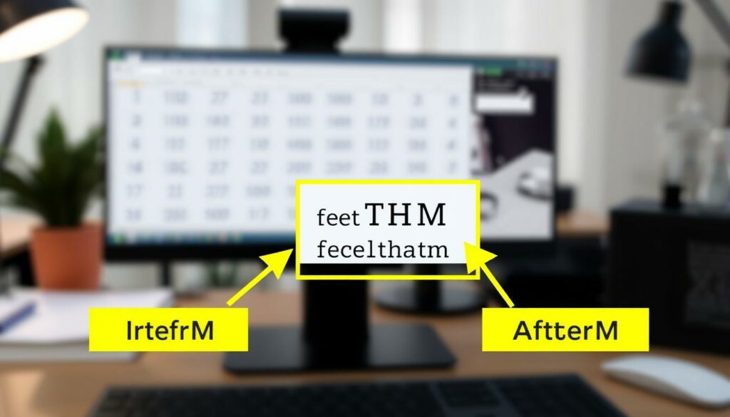 Excel TRIM Funktion