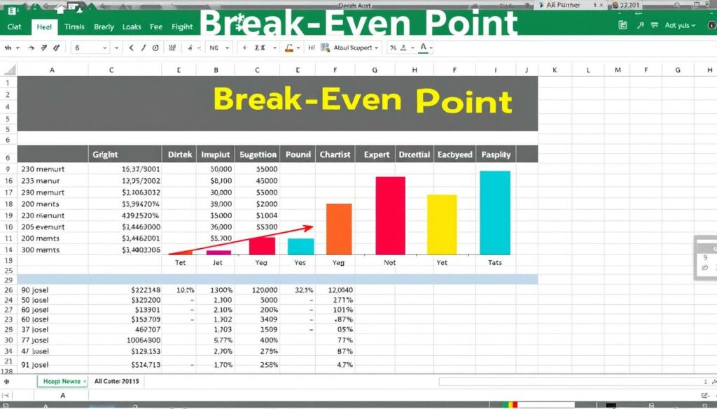 Excel Visualisierung des Break-Even-Point