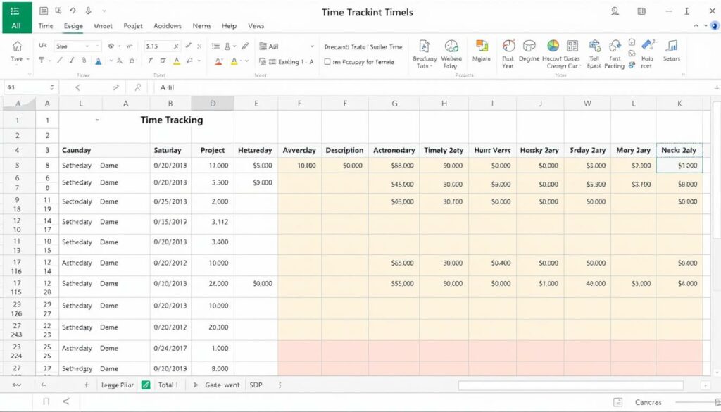 Excel Vorlage Zeiterfassung