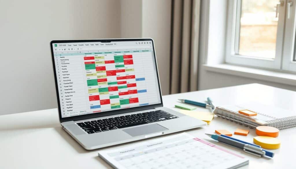 Excel Zeitplan erstellen