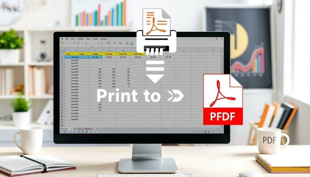 Excel in PDF drucken