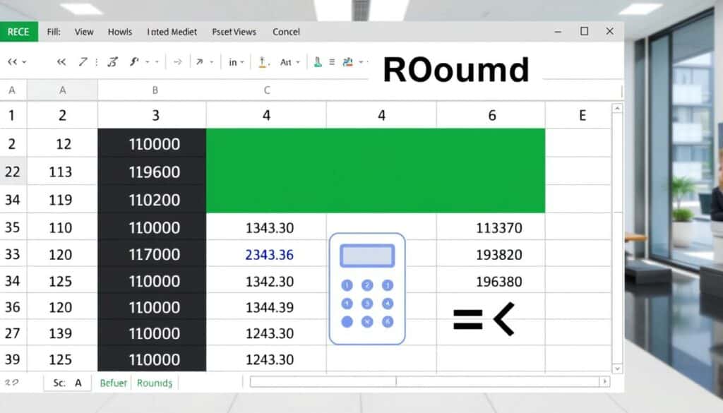 Excel runden