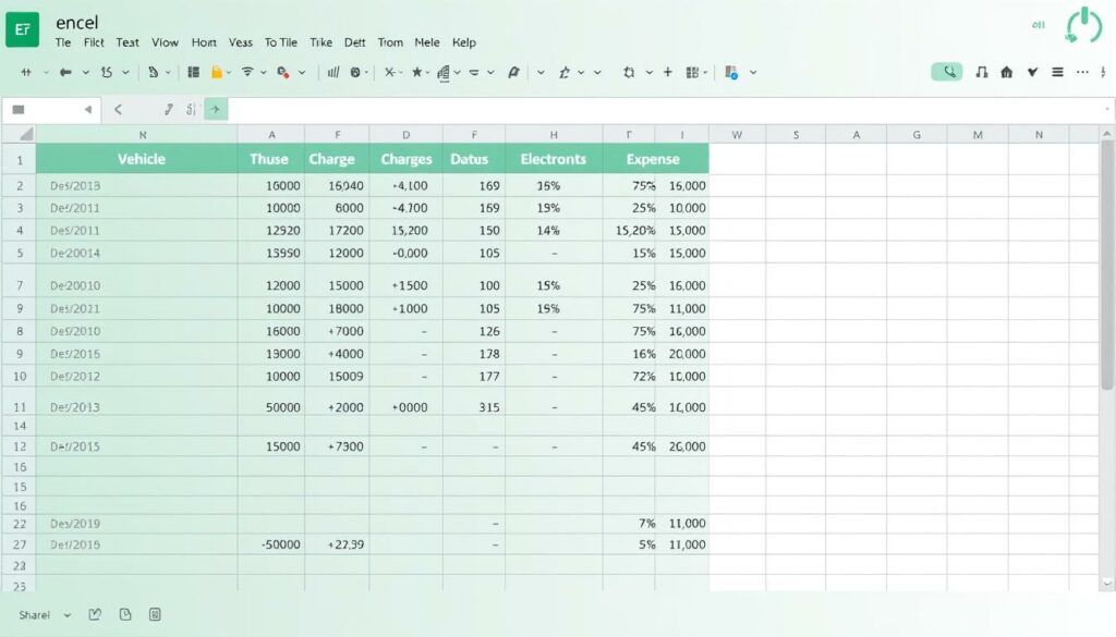 Firmenwagen zuhause Laden Abrechnung Excel Vorlage