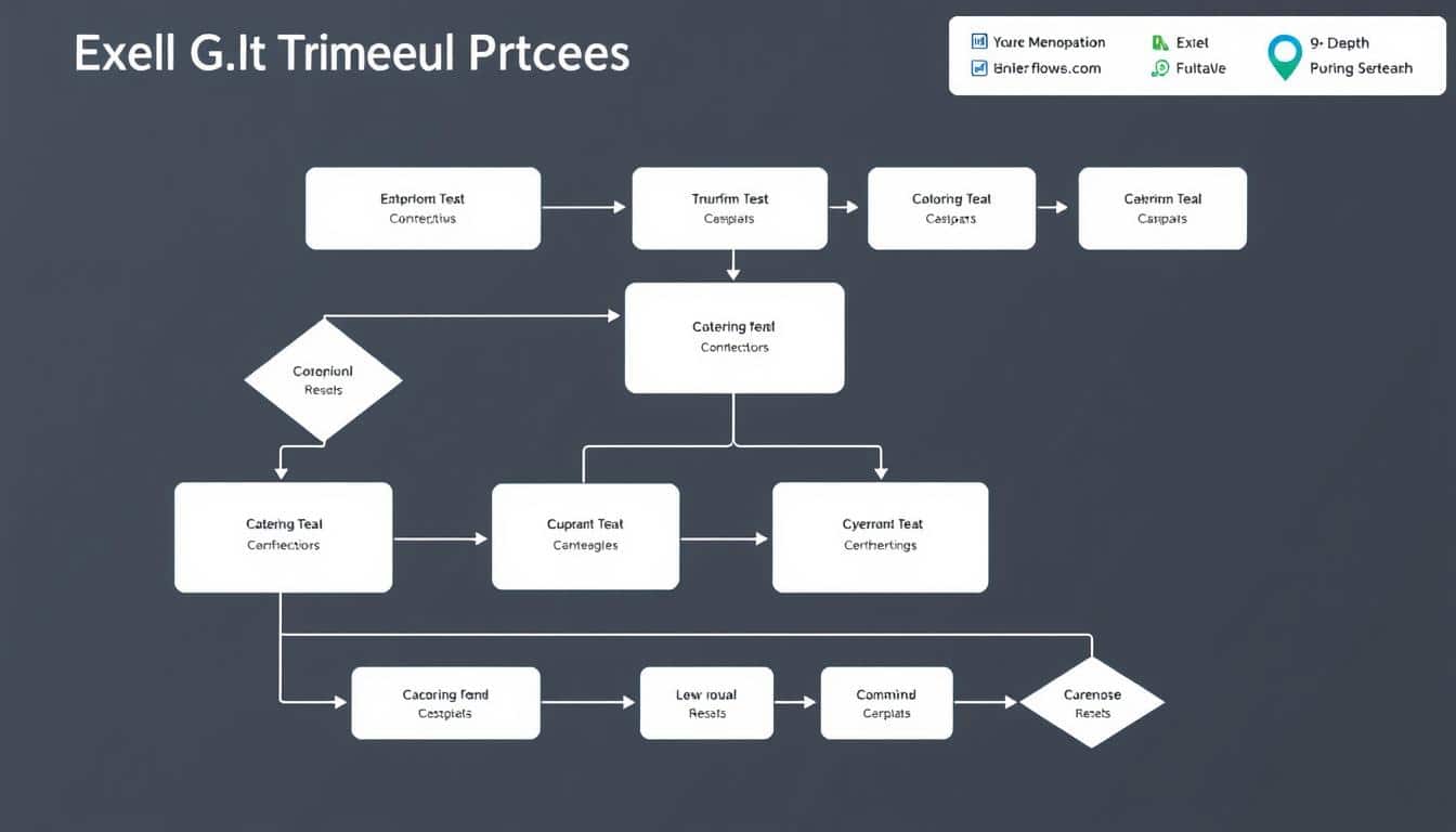 Flussdiagramm Excel Vorlage