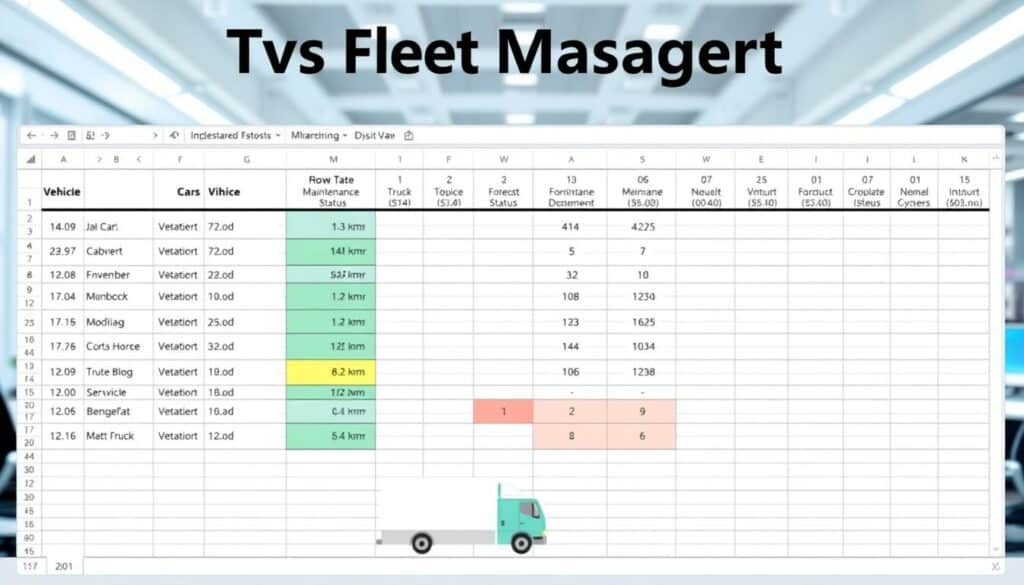 Fuhrpark Excel-Vorlage