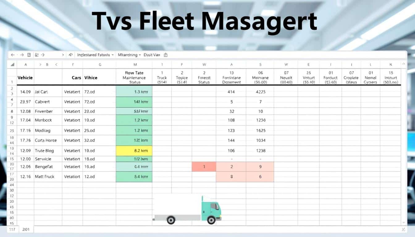 Fuhrpark Excel-Vorlage