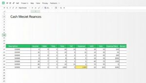 Kassenbericht Excel Vorlage