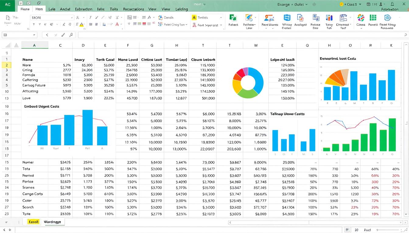 Kostenaufstellung Excel Vorlage