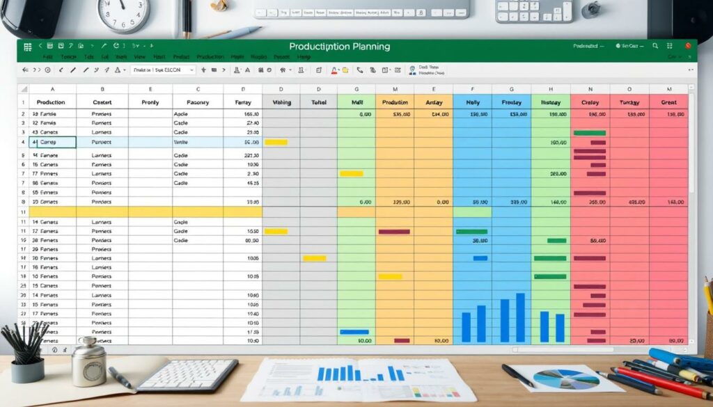 Layout Design in Excel