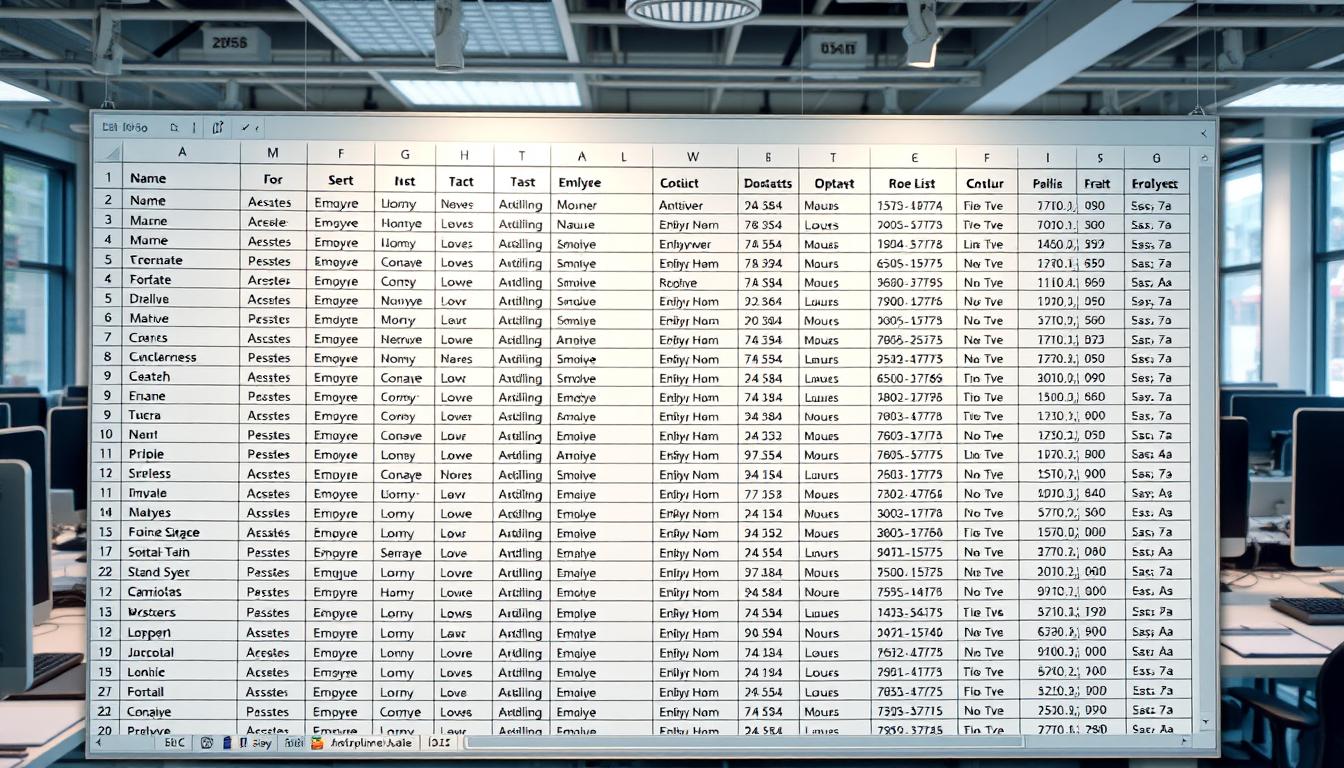 Mitarbeiterliste Excel Vorlage