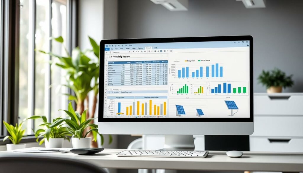 PV-Anlage Excel Vorlage