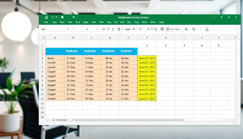 Prävention von Duplikaten in Excel