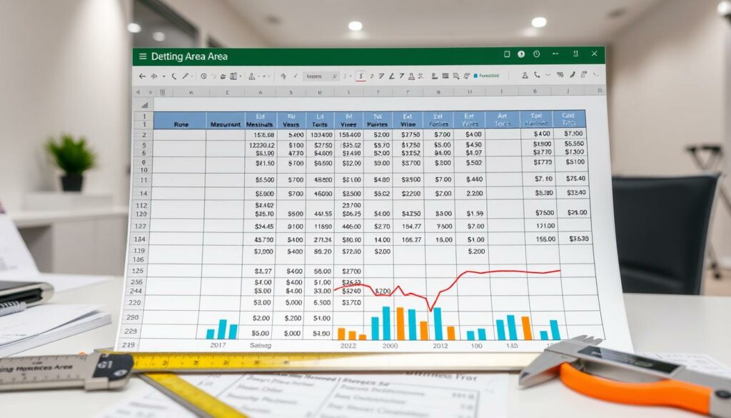 Präzise Maßeingaben in Excel