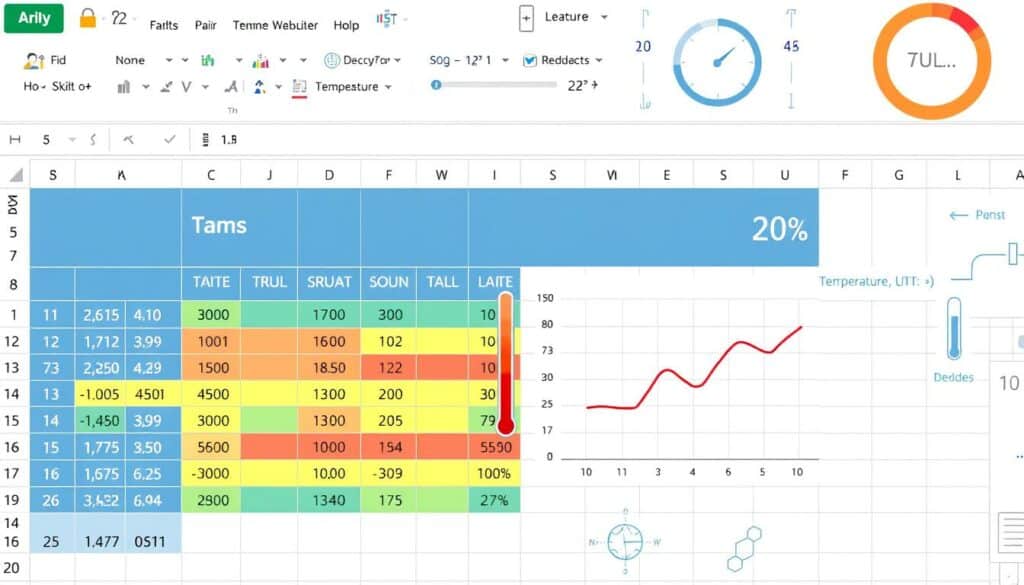 Präzise Temperaturaufzeichnung