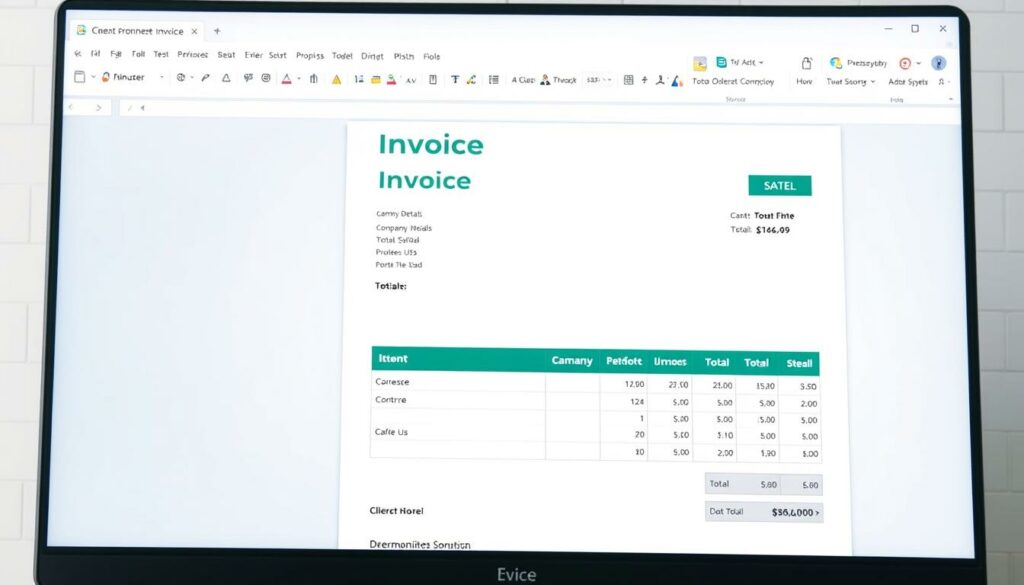 Rechnung Excel Vorlage