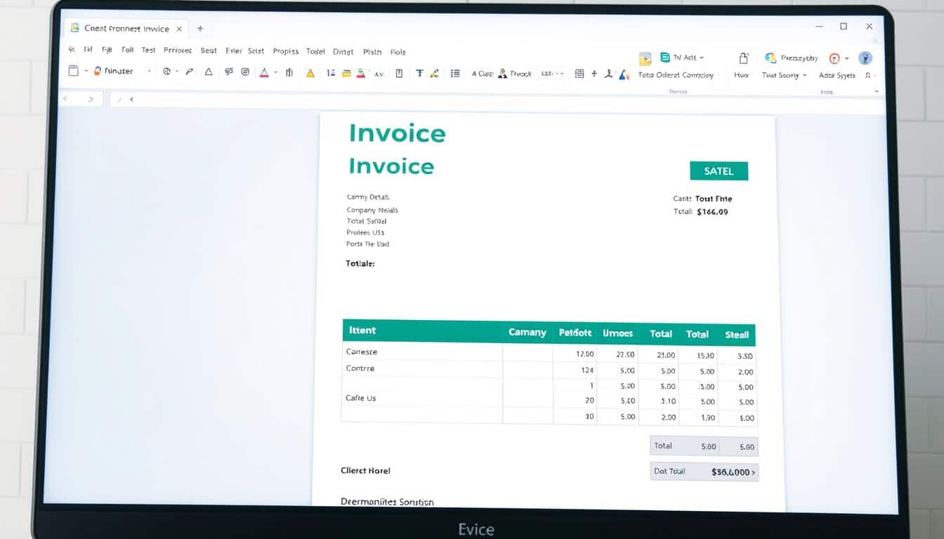 Rechnung Excel Vorlage