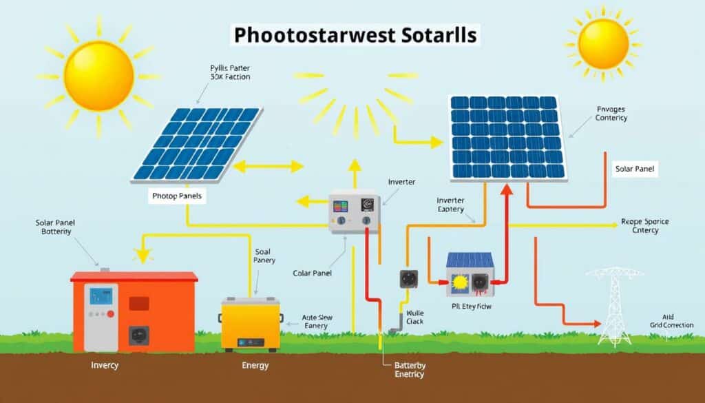 Solaranlagen-Diagramme