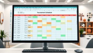 Turnierplan Excel Vorlage