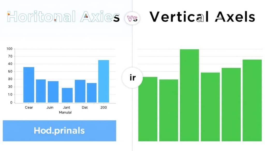 Vergleich der Achsenbeschriftungen in Excel