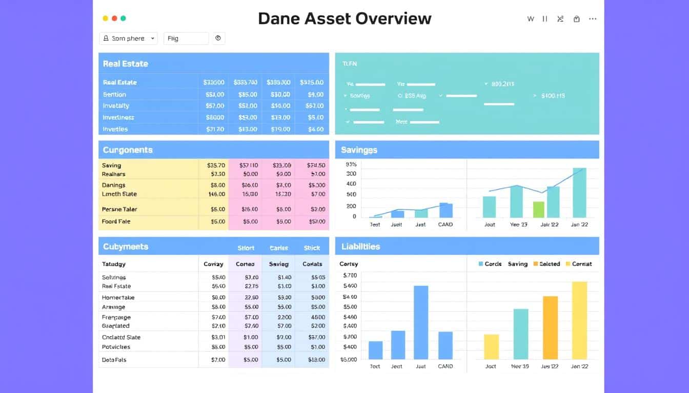 Vermögensaufstellung Excel Vorlage