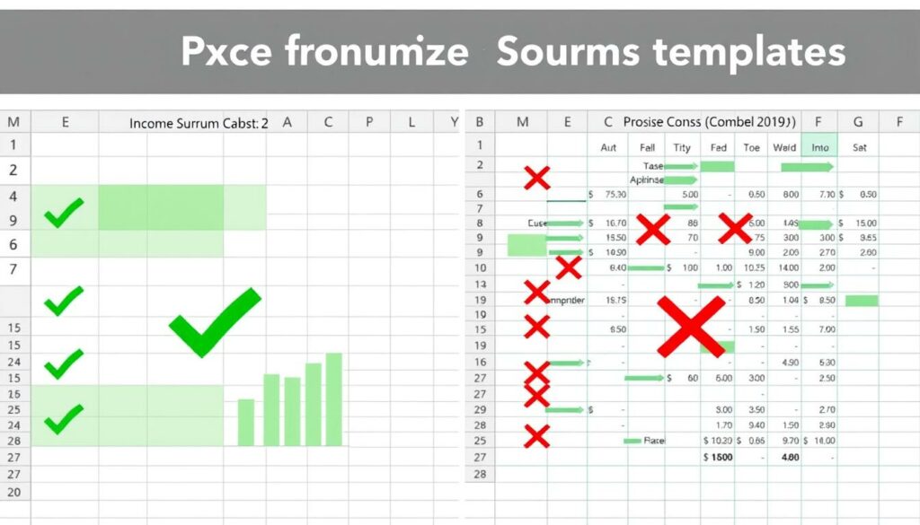 Vor- und Nachteile von Excel Vorlagen