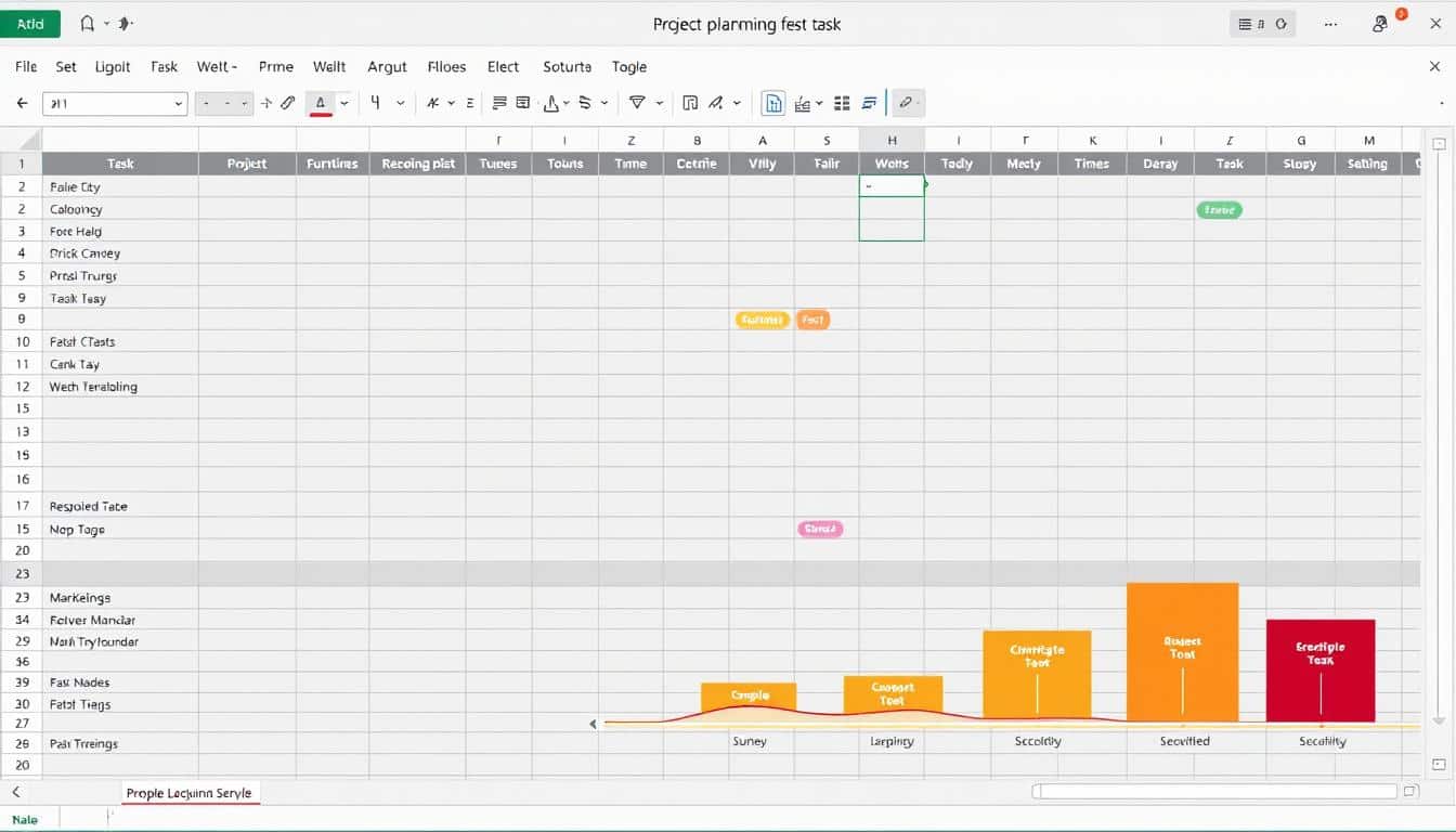 Vorlage Projektplan Excel