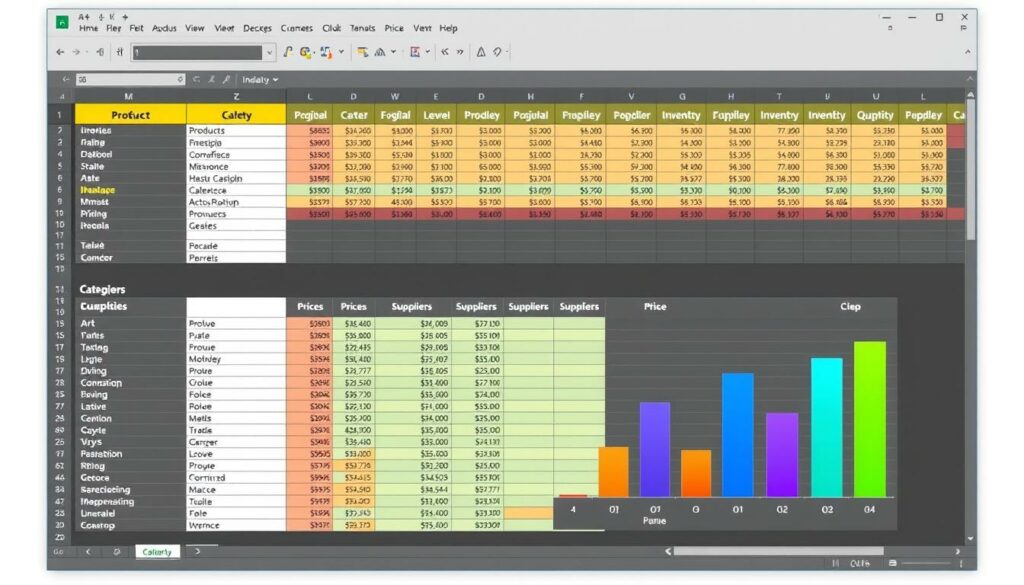 Vorlage Struktur Excel Warenwirtschaft