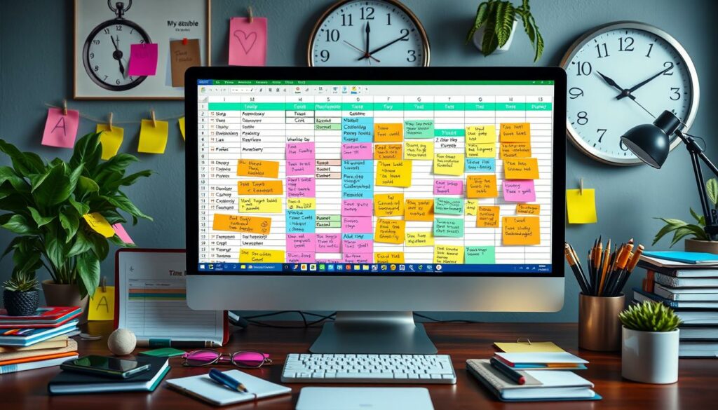 Zeitmanagement mit Excel Vorlagen