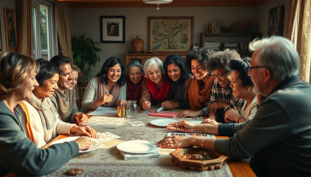 Zusammenarbeit in der Familie